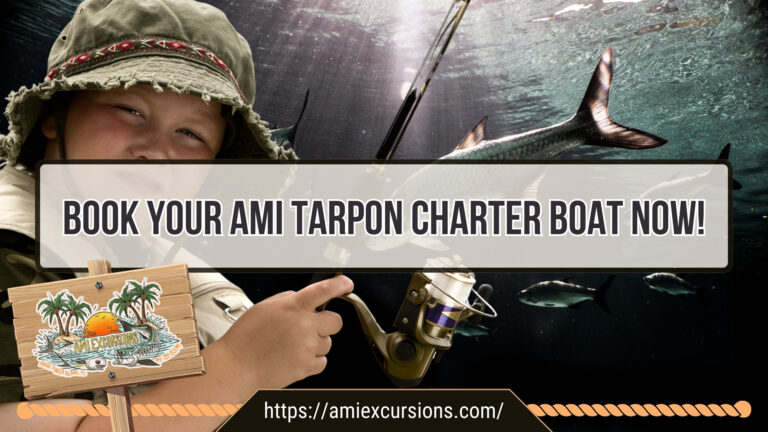 Book Your AMI Tarpon Charter Boat Now with AMI Excursions of Anna Maria Island, Florida!